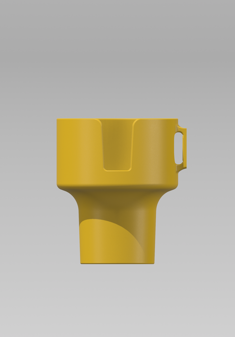 (3D PRINT FILE) 104mm "WIDE" #2 KUP (NON COMMERCIAL USE)