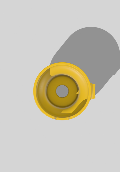 (3D PRINT FILE) 104mm "WIDE" #2 KUP (NON COMMERCIAL USE)