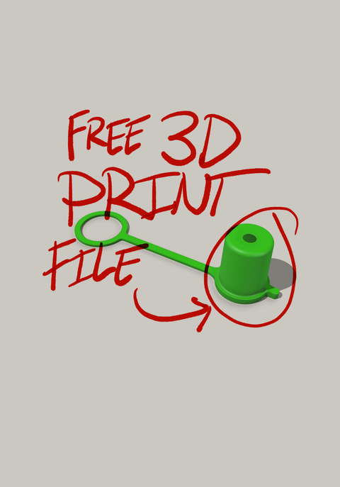 (3D PRINT FILE) FREE PANCRO CAP