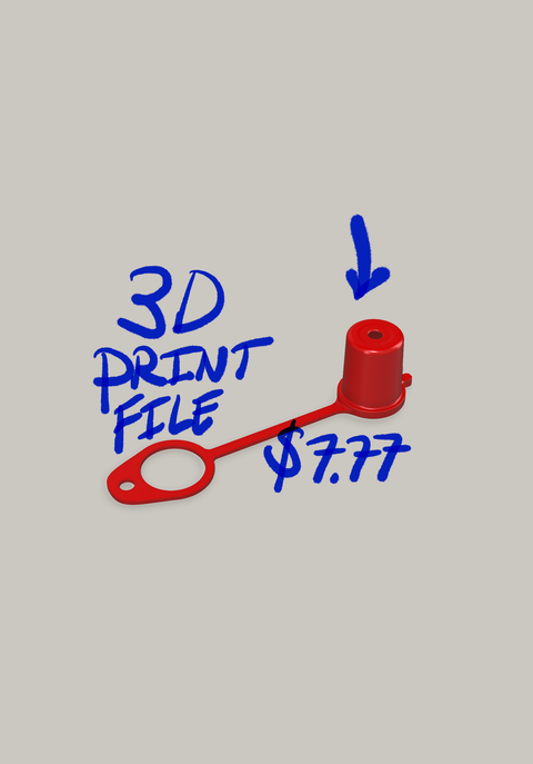 (3D PRINT FILE) PANKRO PRO KAP (NON COMMERCIAL USE)